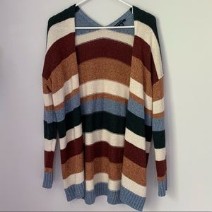 Striped American Eagle Cardigan